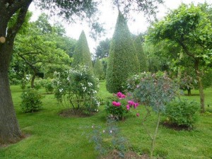 Le Jardin du Donjon de Ballon à Ballon Saint Mars (72)