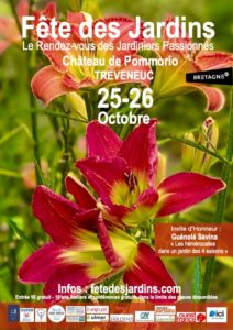 Fête des Jardins à Pommorio (22) les 25 et 26 octobre